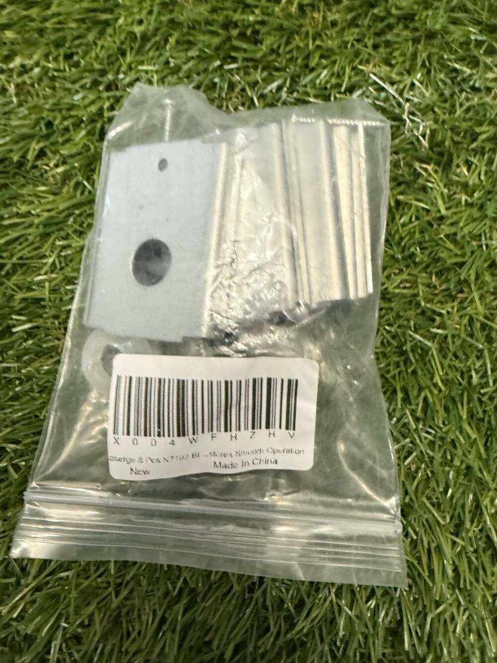 Closet Door Flush Pull N7209 Brackets Hardware Screws Set